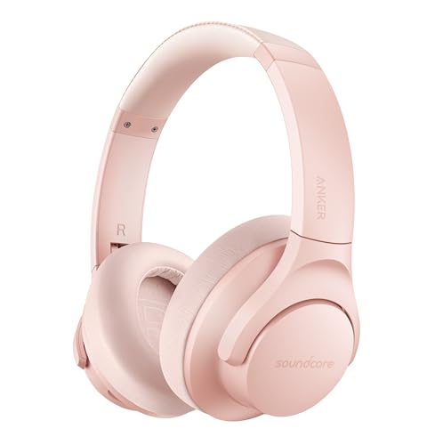 Soundcore Anker Life Q20 Hybrid Active Noise Cancelling Headphones, Wireless Over Ear Bluetooth Headphones, 60H Playtime, Hi-Res Audio, Deep Bass, Memory Foam Ear Cups, for Travel, Home Office - متجر الجيل العربي الرقمي