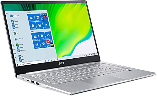 acer Swift 14" FHD (1920x1080) IPS Laptop | Intel i7-1165G7 4-Core | Intel Iris Xe Graphics | Backlit Keyboard | Fingerprint | Thunderbolt 4 | Wi-Fi 6 | 8GB LPDDR4 512GB SSD | Win10 Pro - متجر الجيل العربي الرقمي