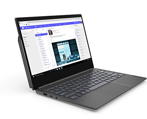 Lenovo Thinkbook Plus Intel Core i5 10th Gen 13.3 inches + 10.8 inches FHD Monochromatic LED Dual Display Business Laptop (8GB RAM/ 512GB SSD/Windows 10 Professional/Black/1.41kg) 20TG004LIH - متجر الجيل العربي الرقمي