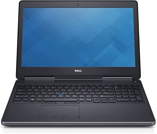 Dell Precision 7530 M7530 Mobile Workstation, 15.6 FHD (1920x1080), Intel Core i7-8750H, 32GB (2X16GB) RAM, 1TB SSD 2TB, NVIDIA Quadro P1000, Windows 10 Pro (Renewed) - متجر الجيل العربي الرقمي