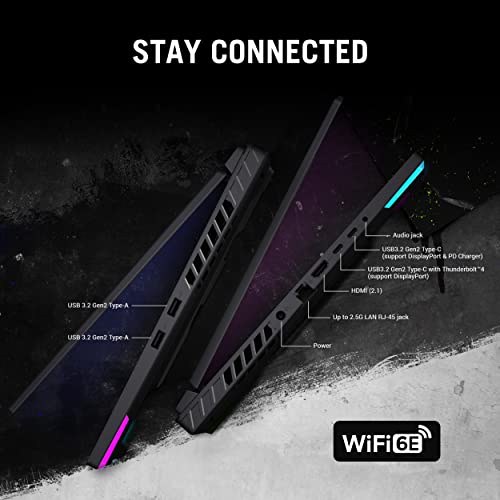 ASUS ROG Strix G16 (2024) Gaming Laptop, 16” ROG Nebula Display 16:10 QHD 240Hz, NVIDIA® GeForce RTX™ 4070, Intel® Core™ i9-14900HX, 16GB DDR5-5600, 1TB PCIe Gen4 SSD, Wi-Fi 6E, Win 11, G614JIR-AS94 - متجر الجيل العربي الرقمي