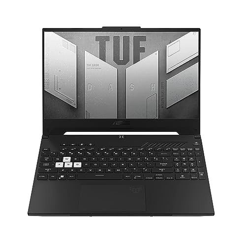 ASUS TUF Dash 15 (2022) Gaming Laptop, 15.6" 144Hz FHD Display, Intel Core i7-12650H, GeForce RTX 3060, 16GB DDR5, 512GB SSD, Thunderbolt 4, Windows 11 Home, Off Black, FX517ZM-AS73 - متجر الجيل العربي الرقمي