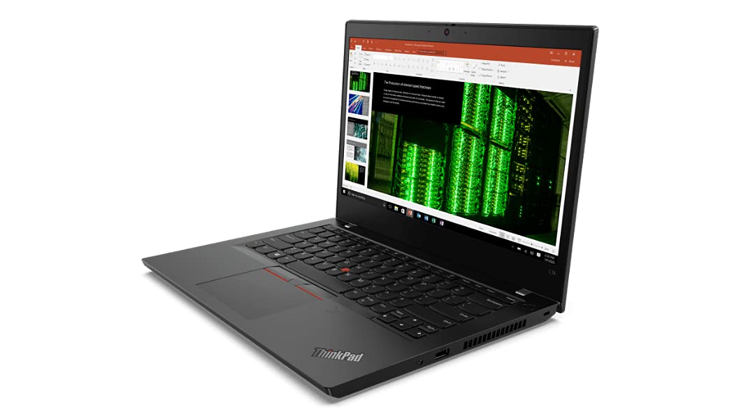 لابتوب لينوفو ثينك باد L14 جيل 2 للاعمال بشاشة FHD غير لمسية 14 انش (1920×1080) ومعالج انتل كور i5-1135G7 جيل 11 وRAM 8GB وSSD 256GB وكاميرا ويب ومنفذ ثاندربولت 4 وويندوز 10 برو ومجموعة اكس بي اي - متجر الجيل العربي الرقمي
