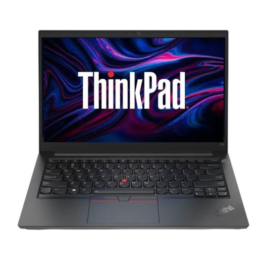 Lenovo ThinkPad E14 Intel Core i7 12th Gen 14" FHD IPS Thin and Light Laptop (16GB RAM/512GB SSD/Windows 11 Home/Office 2021/Backlit Keyboard/FPR/Black/1.59 kg), 21E3S05B00 - متجر الجيل العربي الرقمي
