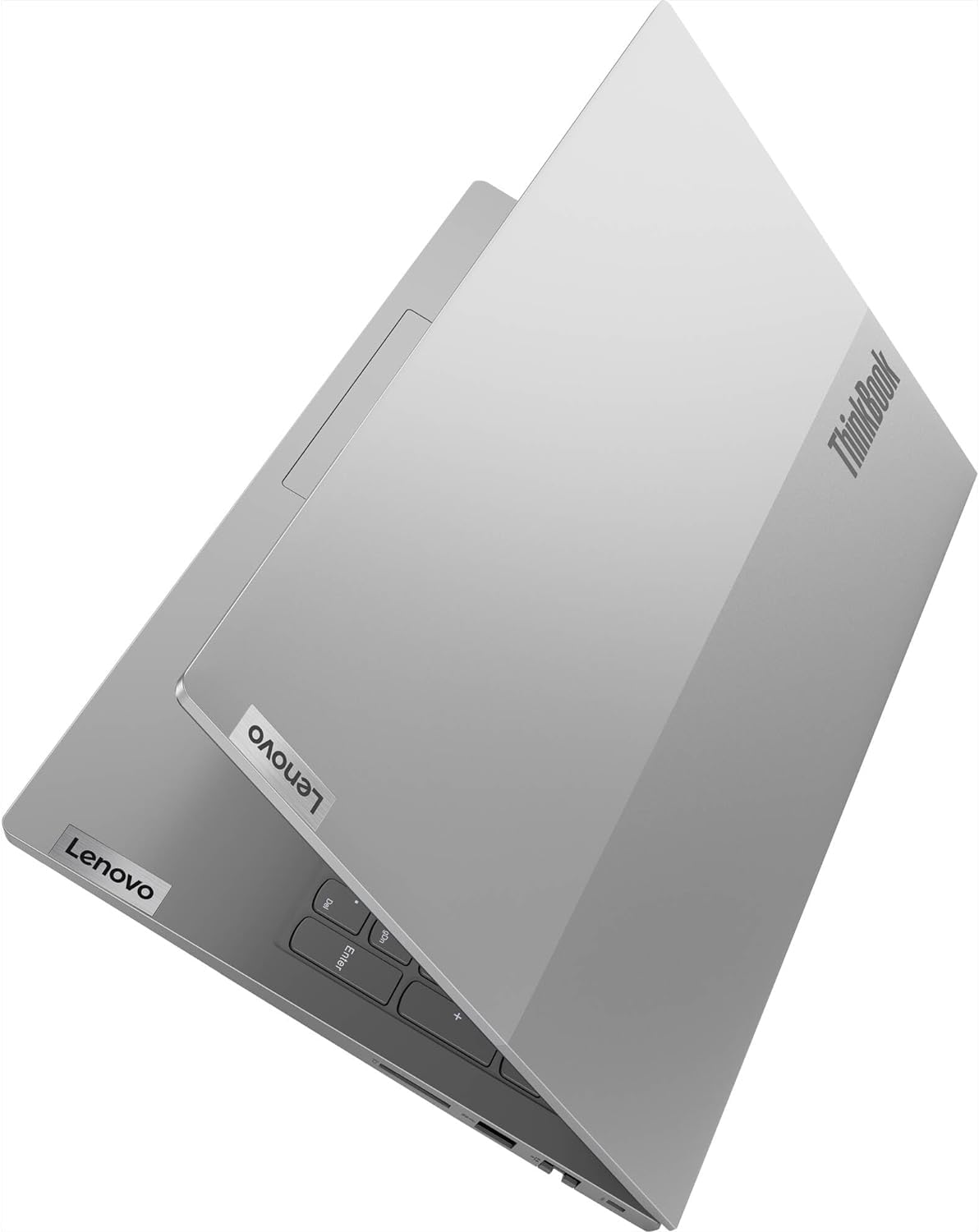 Lenovo ThinkBook 15 Gen 4 Business Laptop (15.6" FHD, Intel 10-Core i5-1235U, 16GB RAM, 256GB SSD), Narrow Bezel, Fingerprint, 1080p Webcam, Thunderbolt 4, Ethernet Port, Win 11 Pro, Grey - 2024 - متجر الجيل العربي الرقمي