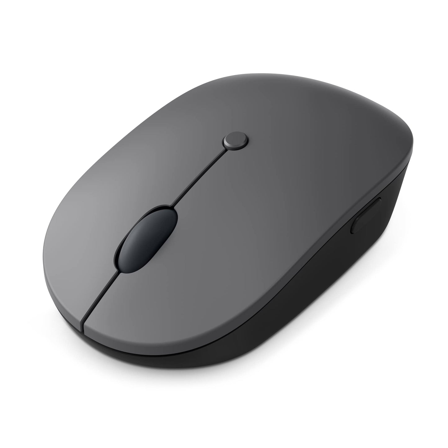 Lenovo Go Wireless Vertical Computer Mouse - Eco Friendly, Ergonomic 45-Degree Grip, Right-Handed, Programmable Buttons – 2.4 GHz USB Receiver, 12 Month Battery Life (Storm Grey) - متجر الجيل العربي الرقمي