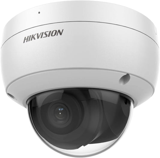 Hikvision DS-2CD2143G2-IU 4MP Outdoor Dome IP Camera Vandal-Resistant, Built-in Mic, H.265+, IP67 (2.8mm) - متجر الجيل العربي الرقمي