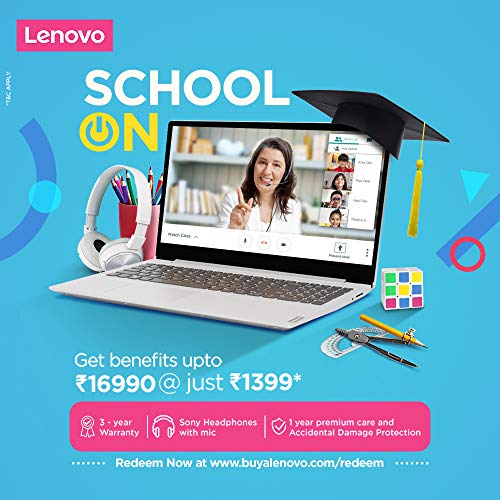 Lenovo Ideapad S145 8th Generation Intel Core i3 15.6 inch FHD Thin and Light Laptop (4GB/1TB/Windows 10/Grey/1.85Kg), 81VD0082IN - متجر الجيل العربي الرقمي
