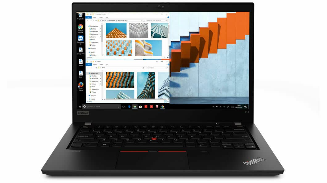 Lenovo 2023 ThinkPad T14 G3 14" WUXGA IPS Touch Laptop 12-Core Intel i7-1260P Iris Xe Graphics 48GB DDR4 2TB NVMe SSD WIFI 6E RJ45 HDMI Thunderbolt4 Fingerprint Backlit Windows 10 Pro w/RE USB - متجر الجيل العربي الرقمي