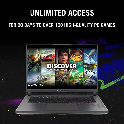 ASUS ROG Strix G16 (2024) Gaming Laptop, 16” ROG Nebula Display 16:10 QHD 240Hz, NVIDIA® GeForce RTX™ 4070, Intel® Core™ i9-14900HX, 16GB DDR5-5600, 1TB PCIe Gen4 SSD, Wi-Fi 6E, Win 11, G614JIR-AS94 - متجر الجيل العربي الرقمي