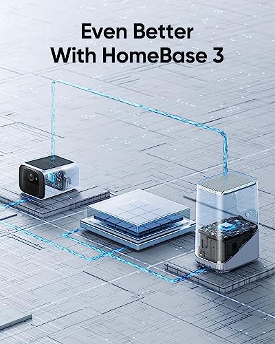 eufy Security SoloCam S220 Solar Security Camera Outdoor Wireless, Continuous Power, 2K Resolution Home Security Camera, 2.4 GHz Wi-Fi, No Monthly Fee, HomeBase 3 Compatible - متجر الجيل العربي الرقمي