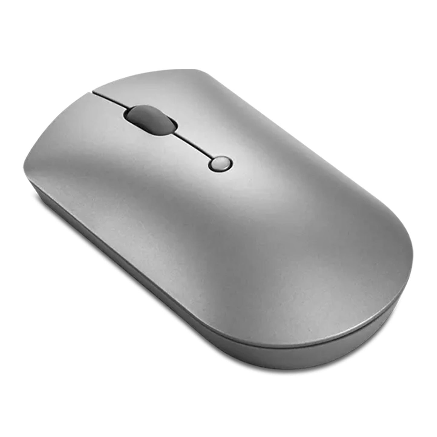 Lenovo Go Wireless Vertical Computer Mouse - Eco Friendly, Ergonomic 45-Degree Grip, Right-Handed, Programmable Buttons – 2.4 GHz USB Receiver, 12 Month Battery Life (Storm Grey) - متجر الجيل العربي الرقمي