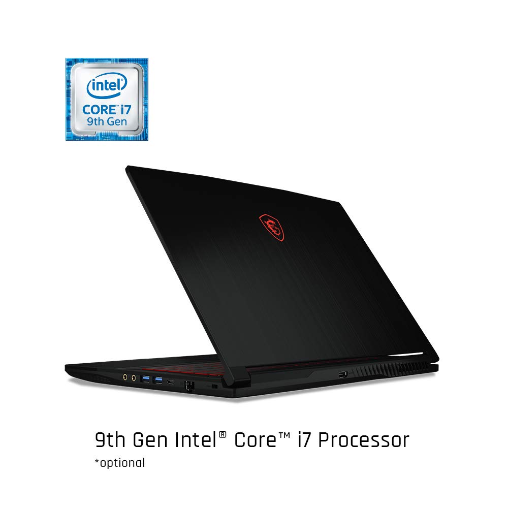 MSI GF65 Thin 9SD-004 15.6" 120Hz Gaming Laptop Intel Core i7-9750H GTX1660Ti 16GB 512GB NVMe SSD Win10Home - متجر الجيل العربي الرقمي