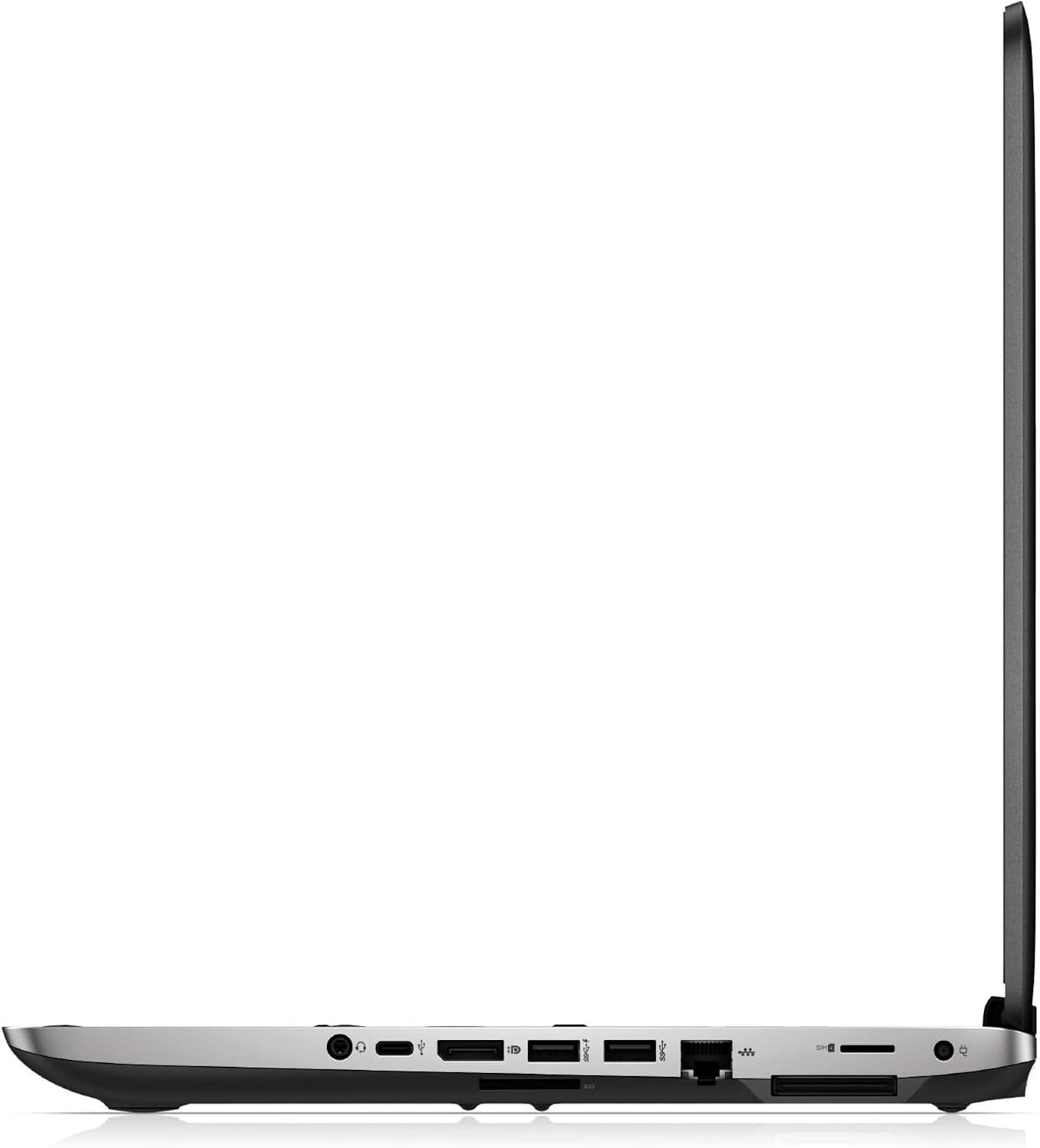 HP ProBook 650 G3 15.6"" HD, Core i5-7200U 2.5GHz, 16GB RAM, 256GB SSD, Windows 10 Pro 64Bit, CAM, Black (Renewed) - متجر الجيل العربي الرقمي