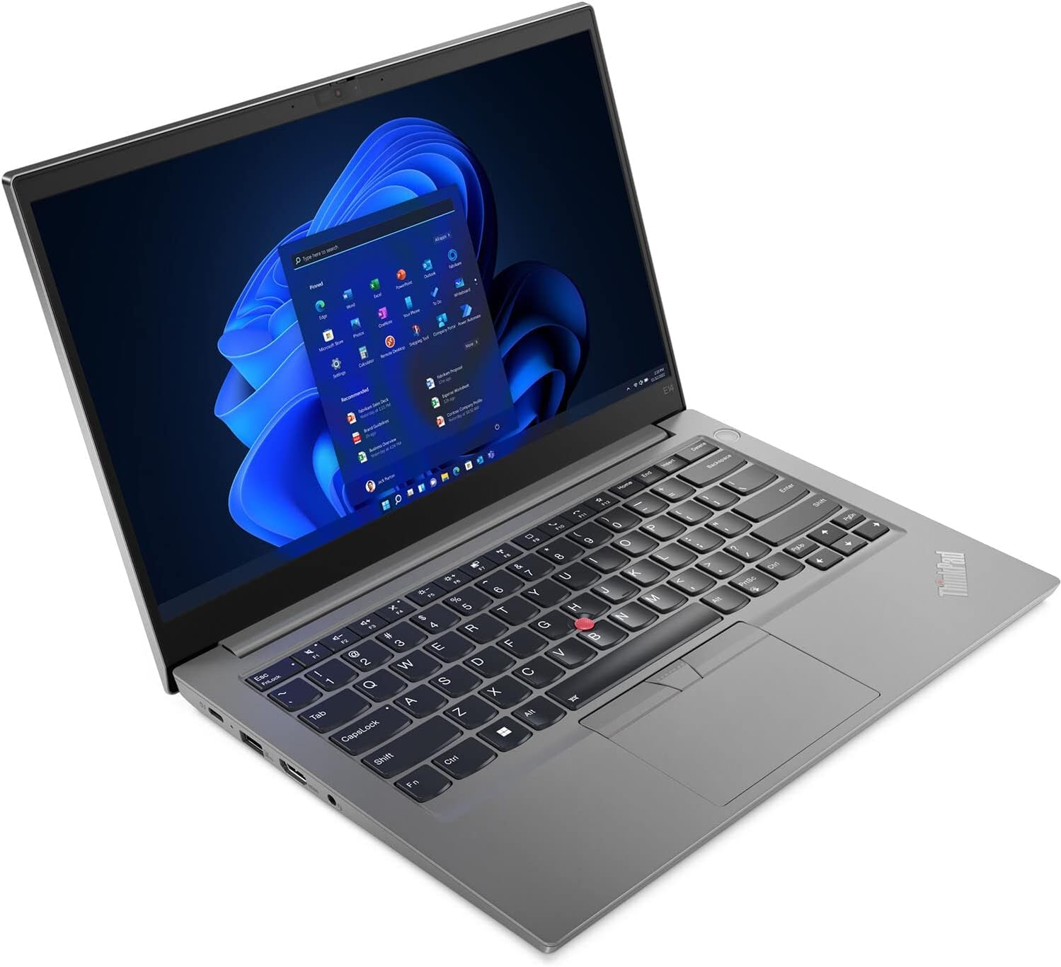 Lenovo ThinkPad E14 Gen 4 Business Laptop (14" FHD Touchscreen, Intel Core i5-1235U, 16GB RAM, 1TB SSD, 10-Core Beat i7-1165G7) Backlit, Fingerprint, 1080P Webcam, Narrow Bezel, Win 11 Pro - 2024 - متجر الجيل العربي الرقمي