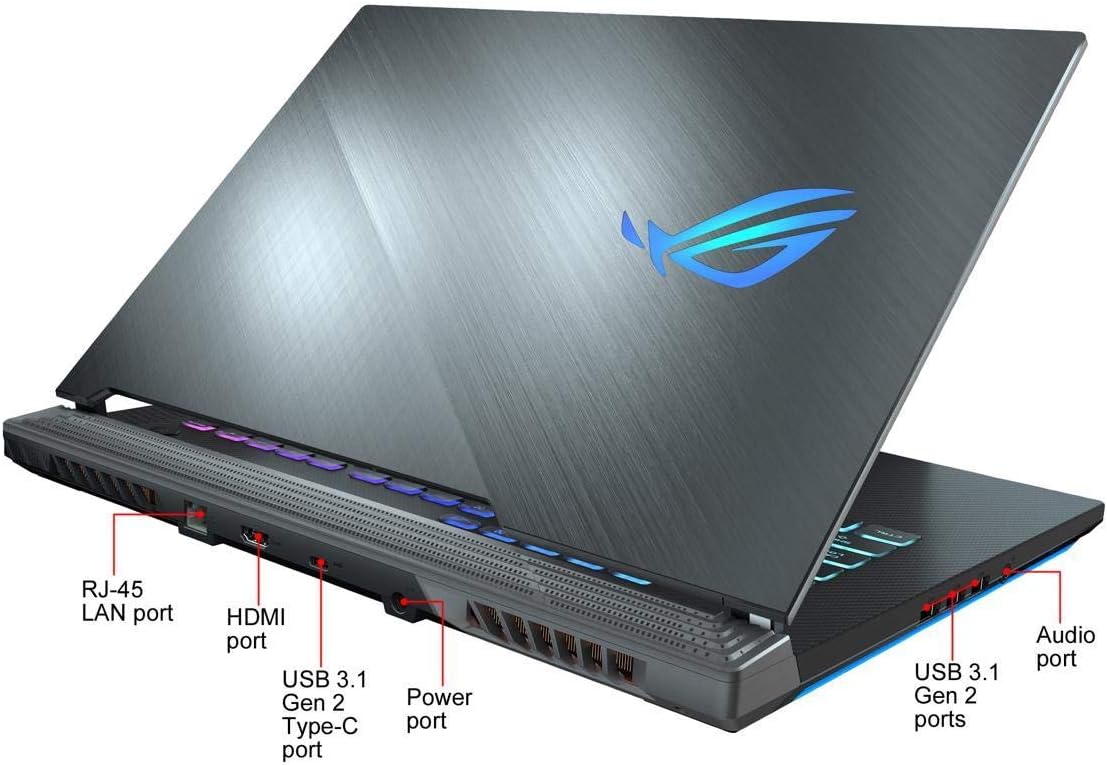 ASUS ROG Strix Hero III (2019) Gaming Laptop, 15.6” 144Hz IPS Type Full HD, NVIDIA GeForce RTX 2070, Intel Core i7-9750H, 16GB DDR4, 512GB PCIe NVMe SSD, Per-Key RGB KB, Windows 10 Pro, G531GW-XB74 - متجر الجيل العربي الرقمي