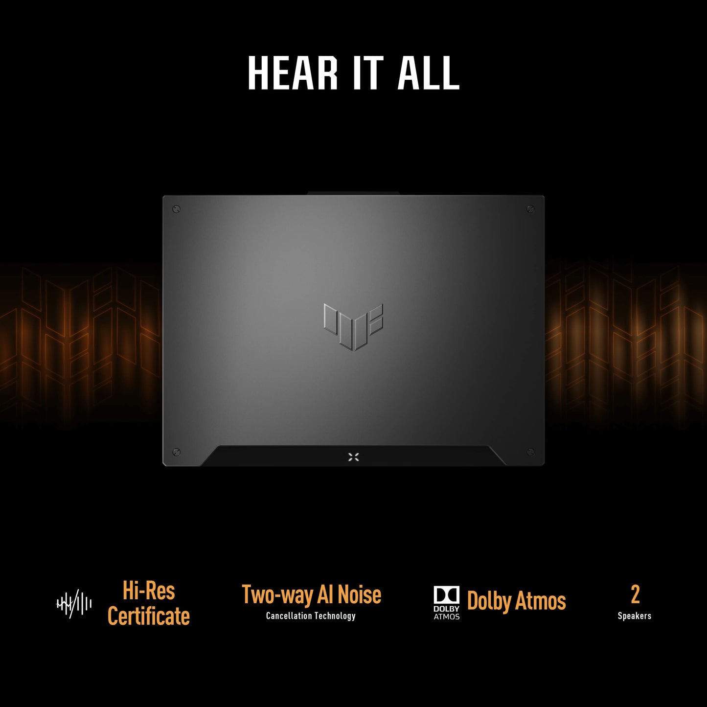 ASUS TUF Dash 15 (2022) Gaming Laptop, 15.6" 144Hz FHD Display, Intel Core i7-12650H, GeForce RTX 3060, 16GB DDR5, 512GB SSD, Thunderbolt 4, Windows 11 Home, Off Black, FX517ZM-AS73 - متجر الجيل العربي الرقمي