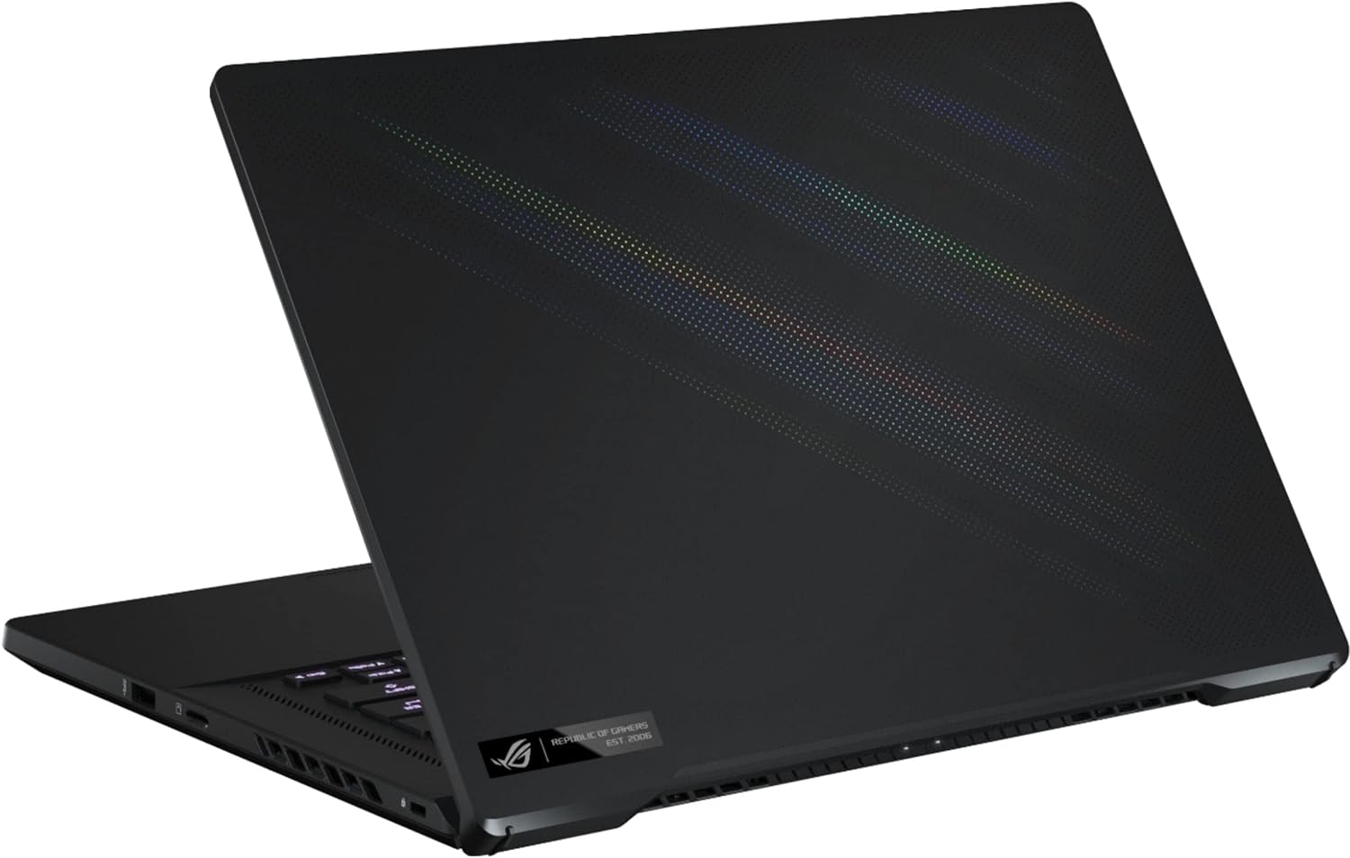 ASUS ROG Zephyrus M16 16" WQXGA 165Hz Gaming Notebook Computer, Intel Core i9-11900H 2.5GHz, 16GB RAM, 1TB SSD, NVIDIA GeForce RTX 3060 6GB, Windows 10 Home, Free Upgrade to Windows 11, Off Black - متجر الجيل العربي الرقمي