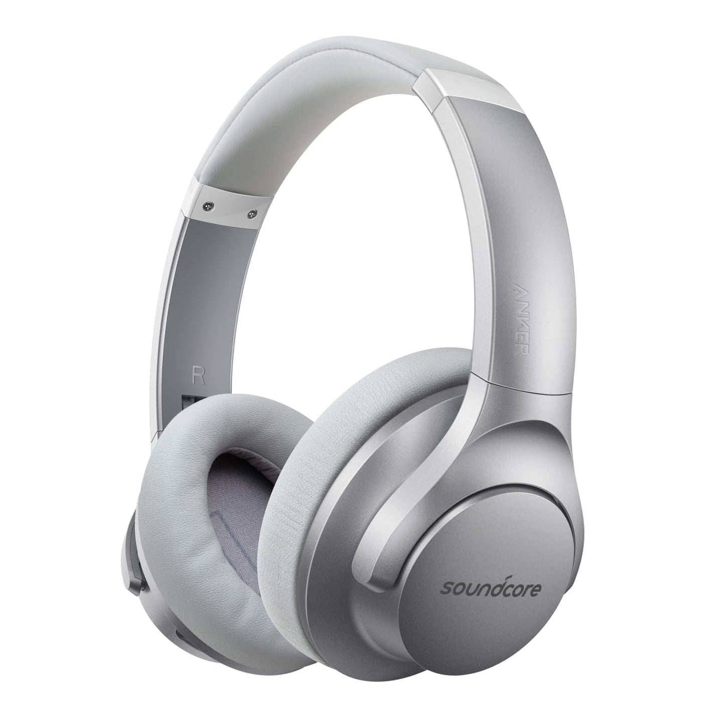 Soundcore Anker Life Q20 Hybrid Active Noise Cancelling Headphones, Wireless Over Ear Bluetooth Headphones, 60H Playtime, Hi-Res Audio, Deep Bass, Memory Foam Ear Cups, for Travel, Home Office - متجر الجيل العربي الرقمي
