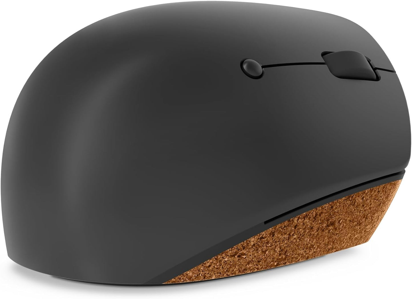 Lenovo Go Wireless Vertical Computer Mouse - Eco Friendly, Ergonomic 45-Degree Grip, Right-Handed, Programmable Buttons – 2.4 GHz USB Receiver, 12 Month Battery Life (Storm Grey) - متجر الجيل العربي الرقمي