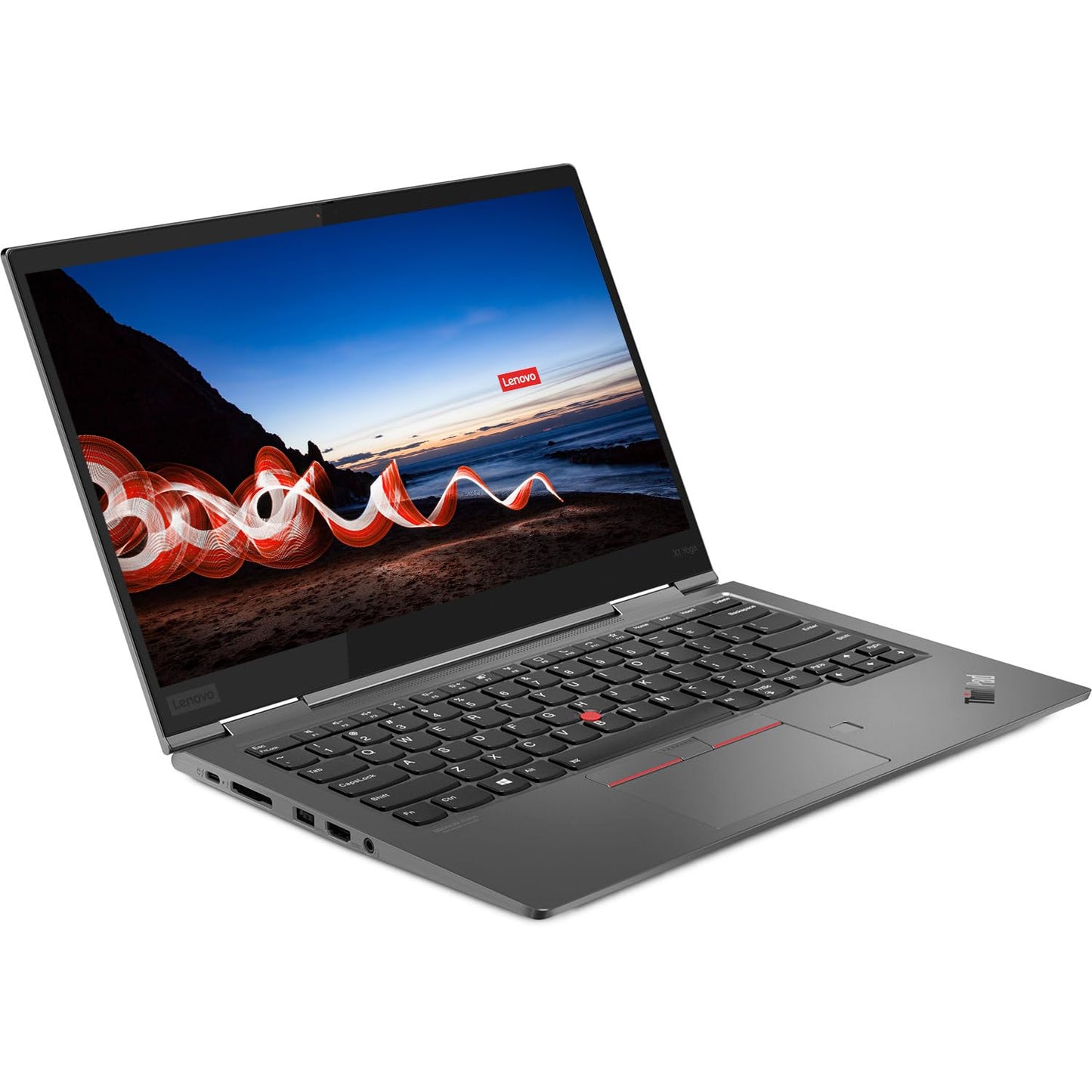 Lenovo ThinkPad X1 Yoga (Gen 5) i7-10610U 1.8Ghz 14" 2-in-1 Laptop, 16GB RAM, 512GB NVMe SSD,1080p, Thunderbolt 3, Windows 10 Pro (Renewed) - متجر الجيل العربي الرقمي
