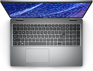 ديل لابتوب لاتيتيود 5530 للاعمال بشاشة 15.6 انش HD مضادة للتوهج ومعالج انتل كور i7-1265U في برو 10 كور، ويندوز 11 برو، 16GB RAM، 1TB SSD، كيبورد باضاءة خلفية، واي فاي 6E، بلوتوث، رمادي - متجر الجيل العربي الرقمي