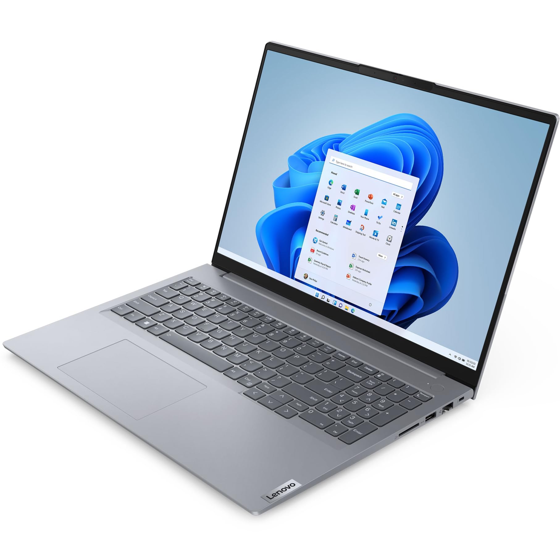 Lenovo ThinkBook 16 G6 16" FHD+ Laptop Computer, 13th Gen Intel 14-Core i7-13700H, 32GB DDR5 RAM, 1TB PCIe SSD, WiFi 6, Bluetooth 5.2, Backlight Keyboard, Fingerprint Reader, Windows 11 Pro, Tilsiy - متجر الجيل العربي الرقمي