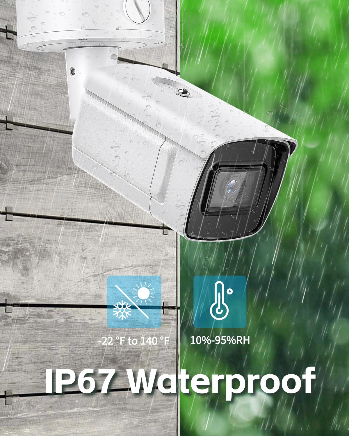 DS-2CD2T87G2P-LSU/SL 4mm HIK 4K 8MP Panoramic PoE Bullet IP Camera Outdoor Indoor with Strobe Light and Audio Alarm, 24/7 Colorful Imaging, Human/Vehicle Detection, Compatible wtih HIK NVR/Hik-Connect - متجر الجيل العربي الرقمي
