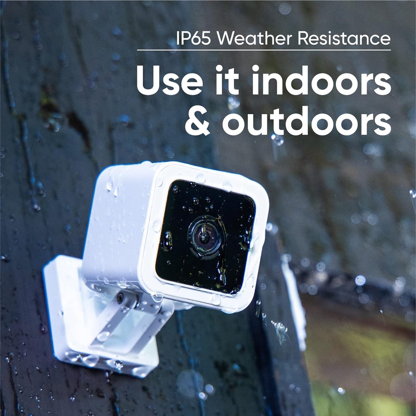 WYZE Cam v3 with Color Night Vision, Wired 1080p HD Indoor/Outdoor Video Camera, 2-Way Audio, Works with Alexa, Google Assistant, and IFTTT - متجر الجيل العربي الرقمي