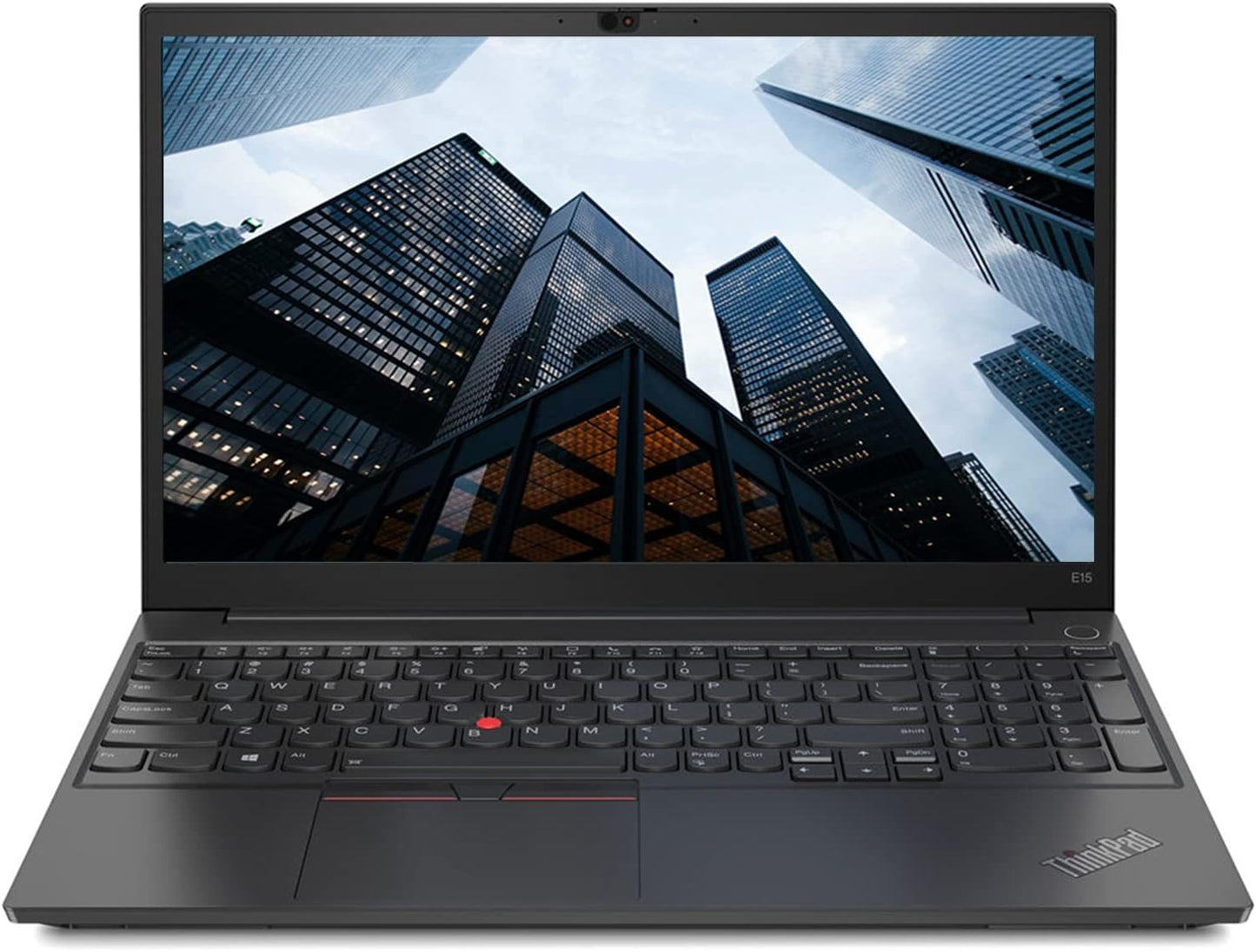 Lenovo ThinkPad E15 Gen2 Business Laptop, 15.6" Full HD Touchscreen, Intel Core i7-1165G7 Processor, 16GB RAM, 512GB SSD, Backlit Keyboard, Wi-Fi 6, Fingerprint Reader, Windows 11 Professional, Black - متجر الجيل العربي الرقمي