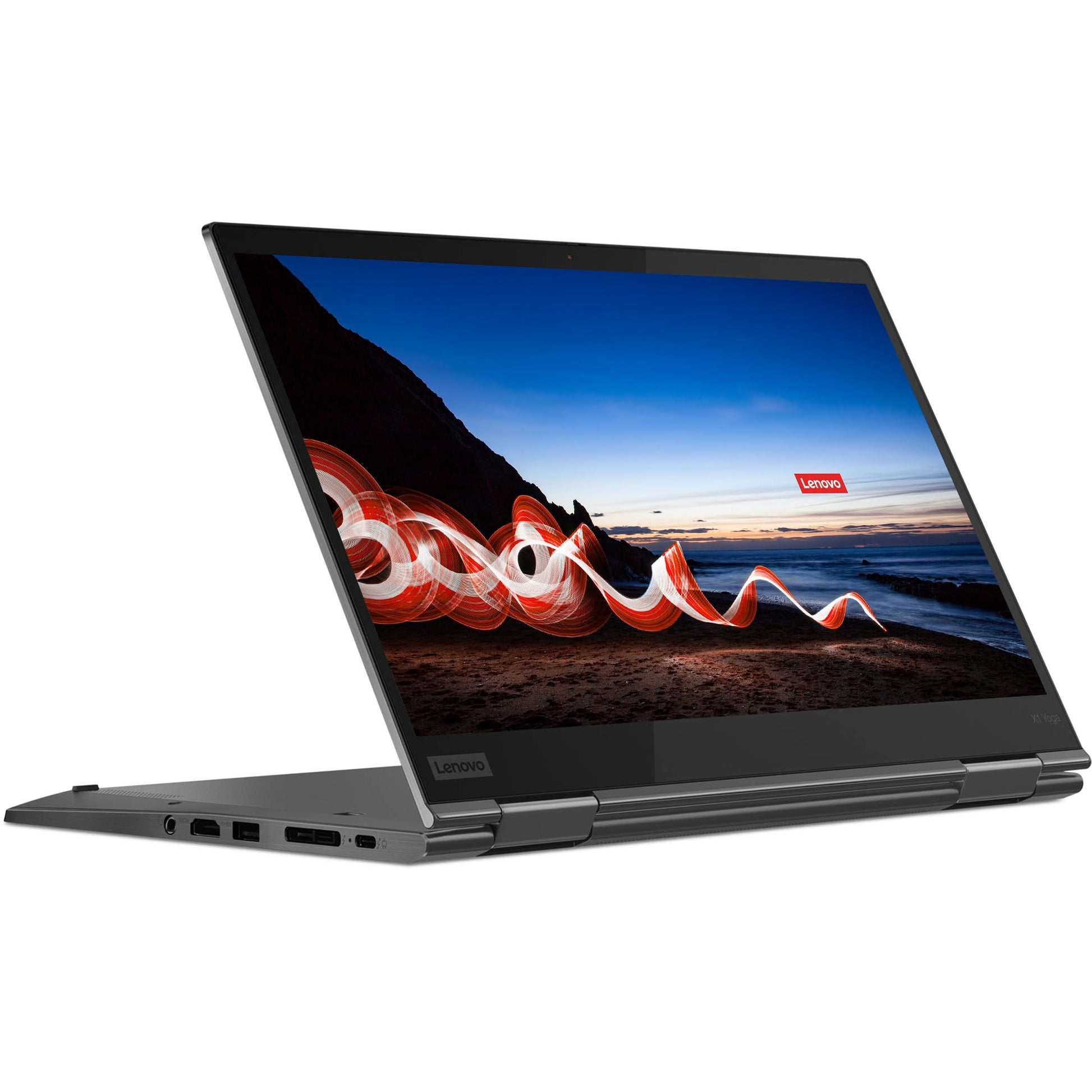 Lenovo ThinkPad X1 Yoga (Gen 5) i7-10610U 1.8Ghz 14" 2-in-1 Laptop, 16GB RAM, 512GB NVMe SSD,1080p, Thunderbolt 3, Windows 10 Pro (Renewed) - متجر الجيل العربي الرقمي