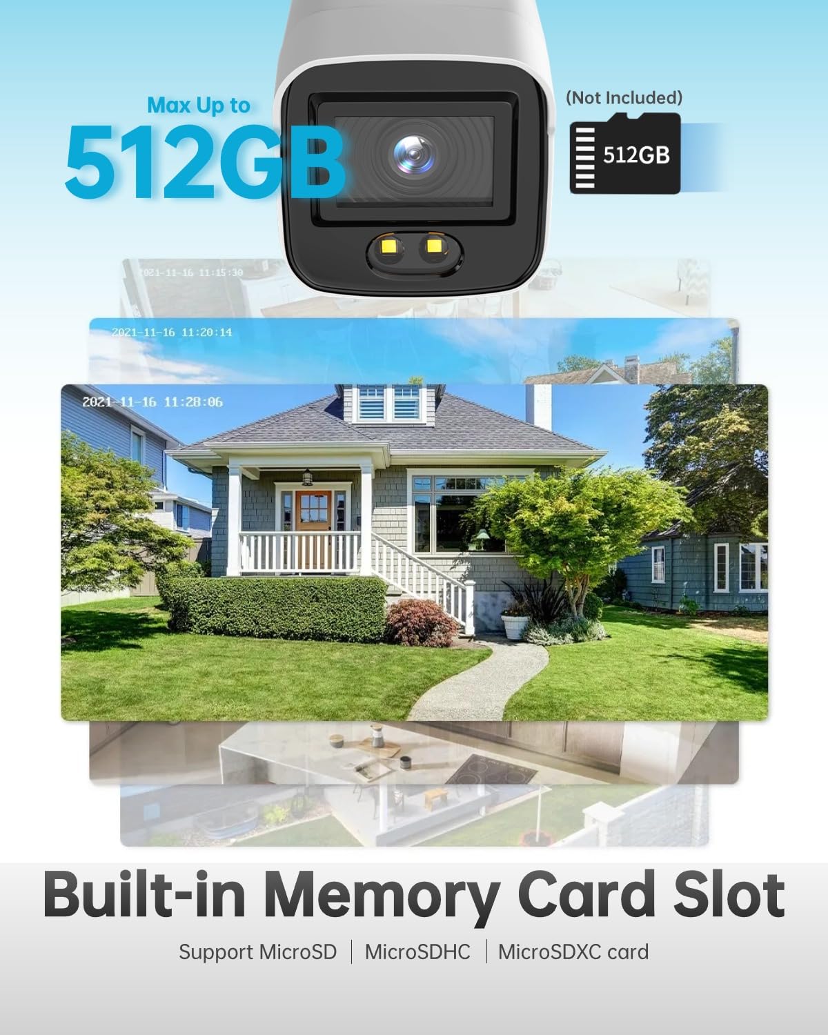 DS-2CD2T87G2P-LSU/SL 4mm HIK 4K 8MP Panoramic PoE Bullet IP Camera Outdoor Indoor with Strobe Light and Audio Alarm, 24/7 Colorful Imaging, Human/Vehicle Detection, Compatible wtih HIK NVR/Hik-Connect - متجر الجيل العربي الرقمي