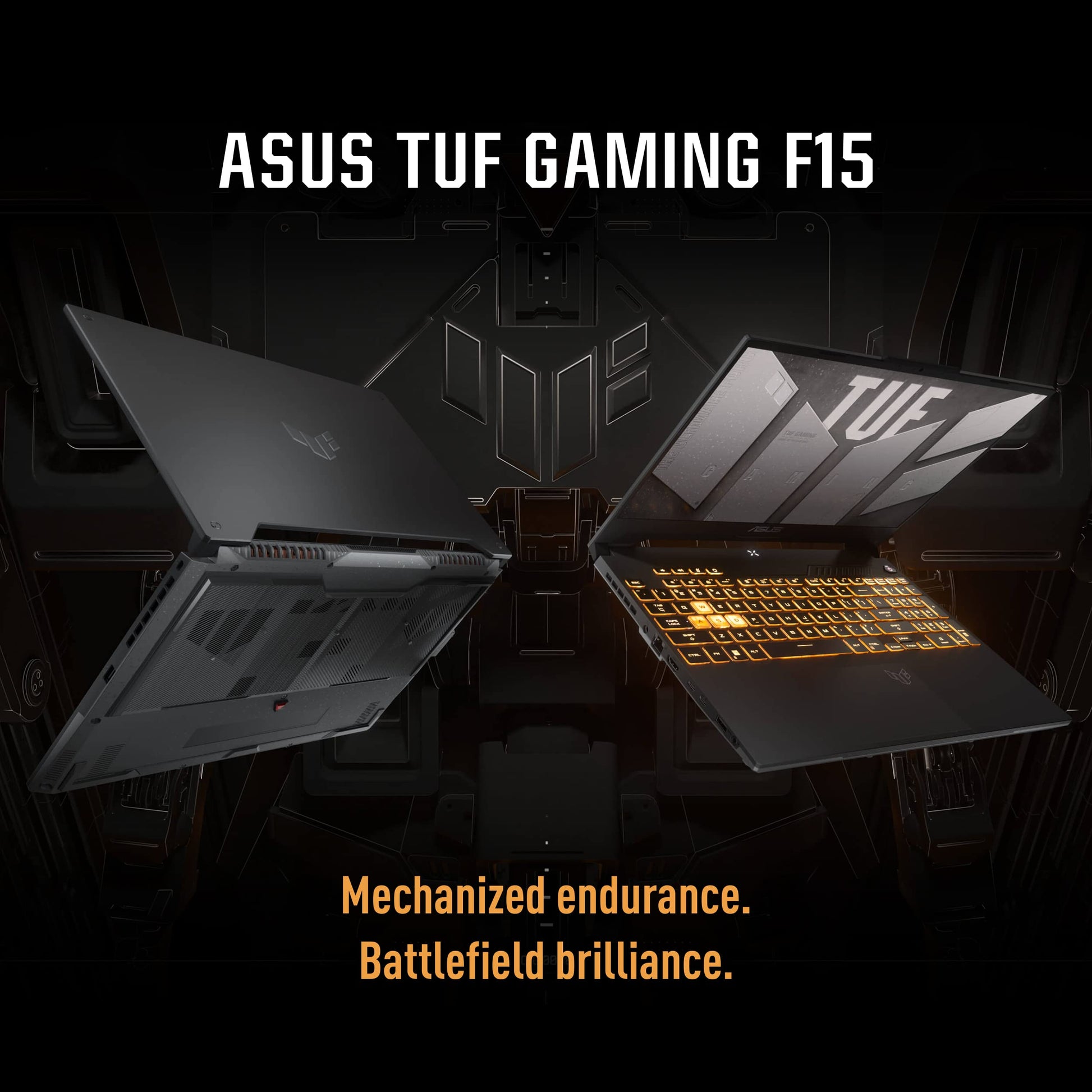ASUS TUF Dash 15 (2022) Gaming Laptop, 15.6" 144Hz FHD Display, Intel Core i7-12650H, GeForce RTX 3060, 16GB DDR5, 512GB SSD, Thunderbolt 4, Windows 11 Home, Off Black, FX517ZM-AS73 - متجر الجيل العربي الرقمي