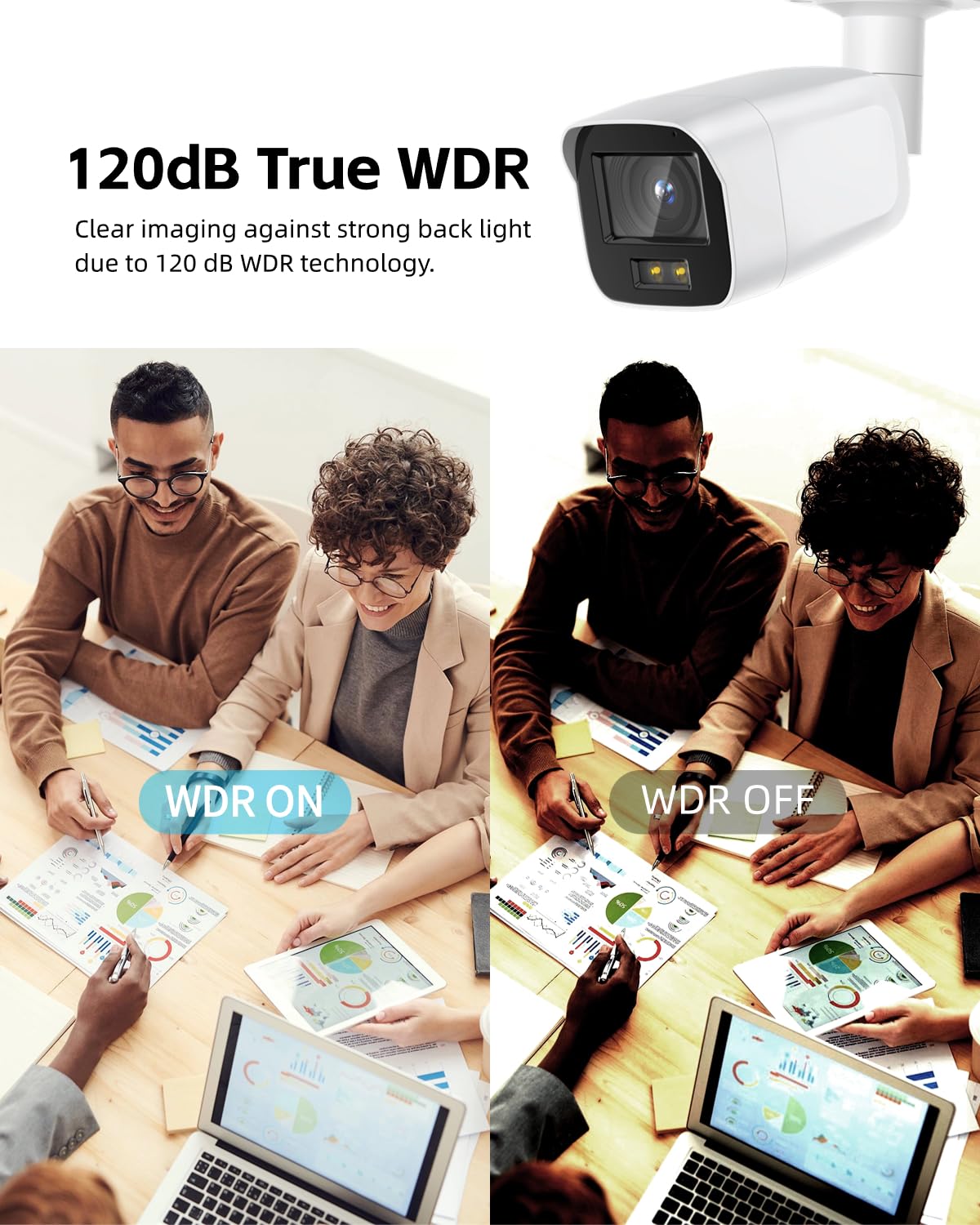 DS-2CD2T87G2P-LSU/SL 4mm HIK 4K 8MP Panoramic PoE Bullet IP Camera Outdoor Indoor with Strobe Light and Audio Alarm, 24/7 Colorful Imaging, Human/Vehicle Detection, Compatible wtih HIK NVR/Hik-Connect - متجر الجيل العربي الرقمي
