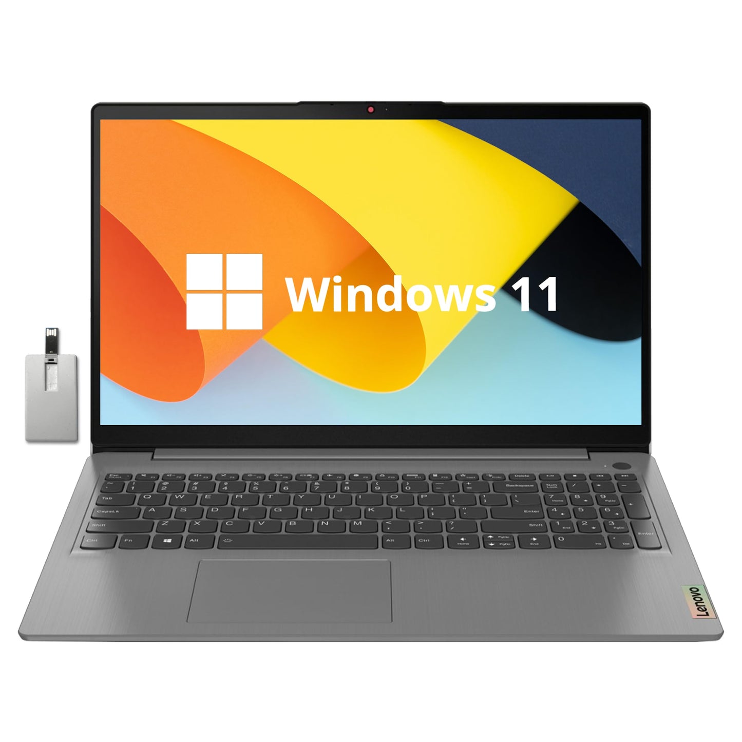 Lenovo IdeaPad 3 15 Intel i3-10110U 8GB 256GB SSD 15.6-inch Touch Screen Laptop - متجر الجيل العربي الرقمي