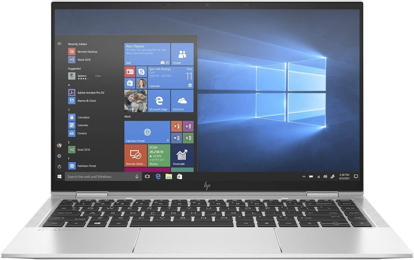 HP EliteBook x360 1040 G7 14" Touchscreen 2 in 1 Notebook - Full HD - 1920 x 1080 - Intel Core i7 (10th Gen) i7-10810U Hexa-core (6 Core) 1.10 GHz - 16 GB RAM - 512 GB SSD - Windows 10 Pro - Inte - متجر الجيل العربي الرقمي