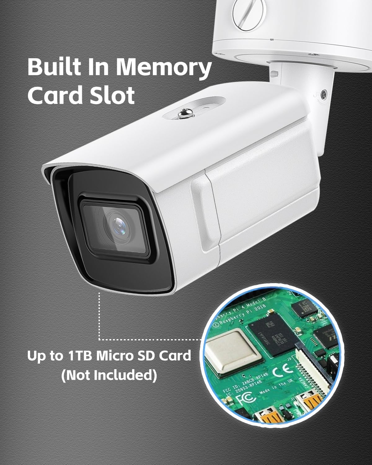 DS-2CD2T87G2P-LSU/SL 4mm HIK 4K 8MP Panoramic PoE Bullet IP Camera Outdoor Indoor with Strobe Light and Audio Alarm, 24/7 Colorful Imaging, Human/Vehicle Detection, Compatible wtih HIK NVR/Hik-Connect - متجر الجيل العربي الرقمي