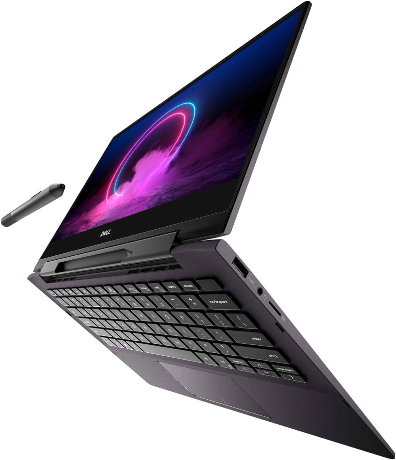 Dell Inspiron 13 2-in-1 7391-13.3" 4K Touch - 10th gen i7-10510U - 16GB - 512GB SSD - متجر الجيل العربي الرقمي