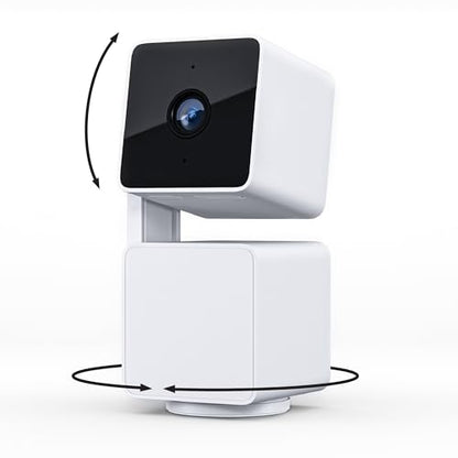 WYZE Cam Pan v3 Indoor/Outdoor IP65-Rated 1080p Pan/Tilt/Zoom Wi-Fi Smart Home Security Camera with Motion Tracking for Baby & Pet, Color Night Vision, 2-Way Audio, Works with Alexa & Google Assistant - متجر الجيل العربي الرقمي