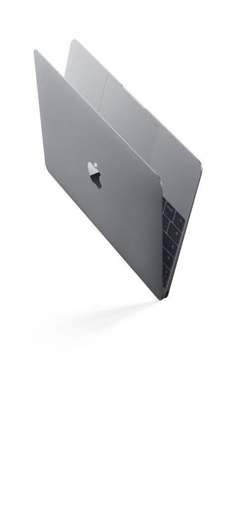 2017 Apple Macbook with 1.2GHz Intel Core m3 (12-inch, 8GB RAM, 256GB SSD Storage) Space Gray (Renewed) - متجر الجيل العربي الرقمي
