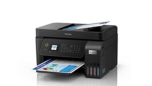 Epson L5290 Wireless All-in-One Print, Scan, Copy, Fax with Adf Color Home Inkjet Printers, Black - متجر الجيل العربي الرقمي