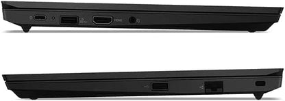Lenovo ThinkPad E14 Gen2-20TA003FAD(11th Intel Core i7-1165G7-Ram 8GB-Hard 512GB SSD M.2-VGA NVIDIA GeForce MX450 2GB GDDR5-Display14" FHD (1920x1080) IPS 250nits -OS DOS- Color Black- Finger Print) - متجر الجيل العربي الرقمي