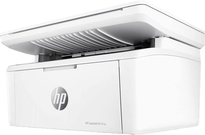 HP LaserJet M141w - A4 All-in-One Monochrome Laser Printer. Print/Scan/Copy. WiFi and Bluetooth. Apple Airprint™, Mopria™ and WiFi Direct. White color - متجر الجيل العربي الرقمي