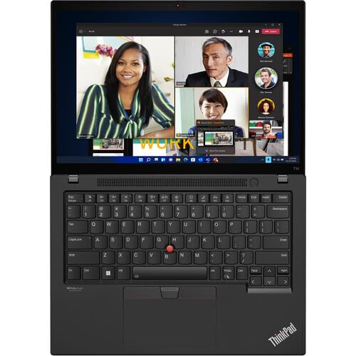 Lenovo 2023 ThinkPad T14 G3 14" WUXGA IPS Touch Laptop 12-Core Intel i7-1260P Iris Xe Graphics 48GB DDR4 2TB NVMe SSD WIFI 6E RJ45 HDMI Thunderbolt4 Fingerprint Backlit Windows 10 Pro w/RE USB - متجر الجيل العربي الرقمي
