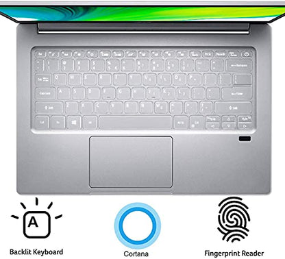 acer Swift 14" FHD (1920x1080) IPS Laptop | Intel i7-1165G7 4-Core | Intel Iris Xe Graphics | Backlit Keyboard | Fingerprint | Thunderbolt 4 | Wi-Fi 6 | 8GB LPDDR4 512GB SSD | Win10 Pro - متجر الجيل العربي الرقمي