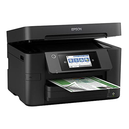Epson® Workforce® Pro WF-3820 Wireless Color Inkjet All-in-One Printer, Black Large - متجر الجيل العربي الرقمي