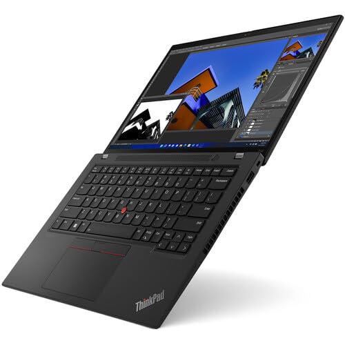 Lenovo 2023 ThinkPad T14 G3 14" WUXGA IPS Touch Laptop 12-Core Intel i7-1260P Iris Xe Graphics 48GB DDR4 2TB NVMe SSD WIFI 6E RJ45 HDMI Thunderbolt4 Fingerprint Backlit Windows 10 Pro w/RE USB - متجر الجيل العربي الرقمي