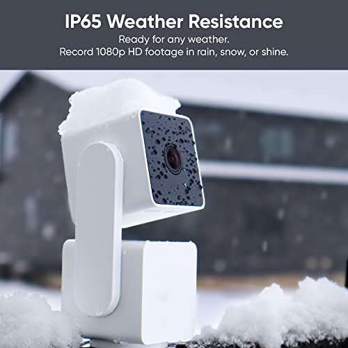WYZE Cam Pan v3 Indoor/Outdoor IP65-Rated 1080p Pan/Tilt/Zoom Wi-Fi Smart Home Security Camera with Motion Tracking for Baby & Pet, Color Night Vision, 2-Way Audio, Works with Alexa & Google Assistant - متجر الجيل العربي الرقمي