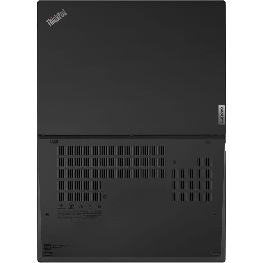 Lenovo 2023 ThinkPad T14 G3 14" WUXGA IPS Touch Laptop 12-Core Intel i7-1260P Iris Xe Graphics 48GB DDR4 2TB NVMe SSD WIFI 6E RJ45 HDMI Thunderbolt4 Fingerprint Backlit Windows 10 Pro w/RE USB - متجر الجيل العربي الرقمي