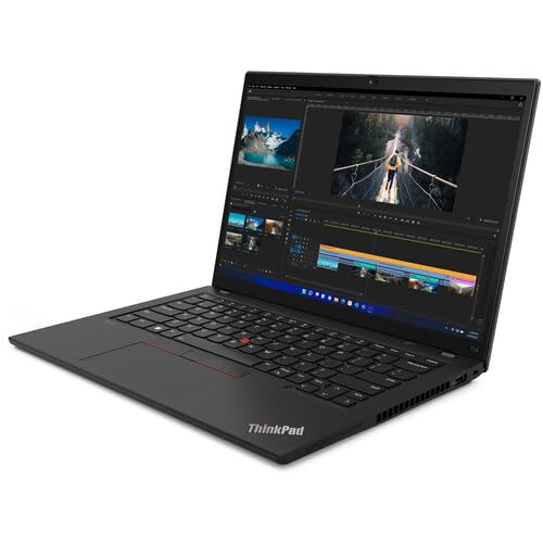 Lenovo 2023 ThinkPad T14 G3 14" WUXGA IPS Touch Laptop 12-Core Intel i7-1260P Iris Xe Graphics 48GB DDR4 2TB NVMe SSD WIFI 6E RJ45 HDMI Thunderbolt4 Fingerprint Backlit Windows 10 Pro w/RE USB - متجر الجيل العربي الرقمي